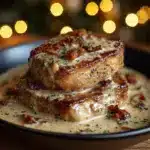 Country Fried Pork Chops with Bacon Gravy Recipe