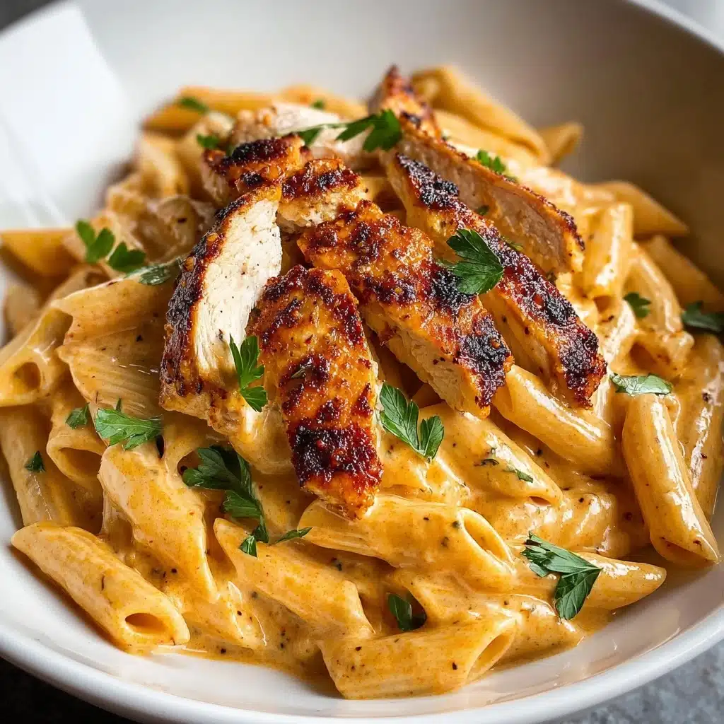 One Pot Creamy Cajun Chicken Pasta Recipe - Recipe Image
