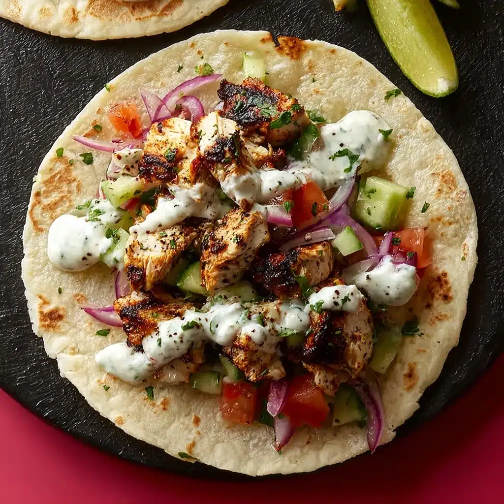Greek Chicken Gyros Recipe - Recipe Image