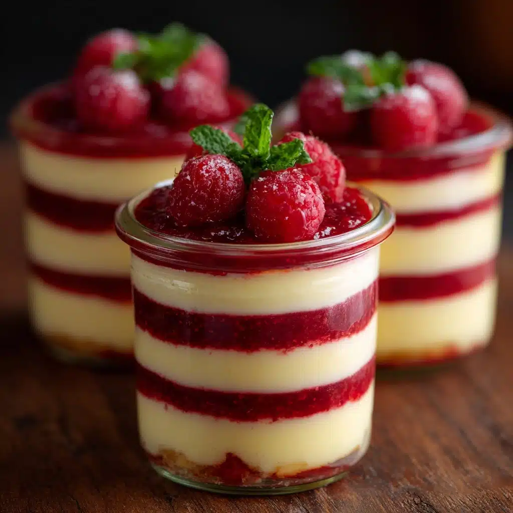 Lemon Raspberry Fluff Dessert Recipe - Recipe Image