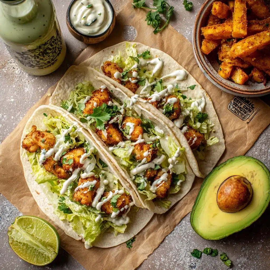 Crispy Chicken Tacos Avocado Ranch Recipe