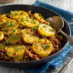 Hobo Casserole Rustic Ground Beef and Potato Bake Recipe