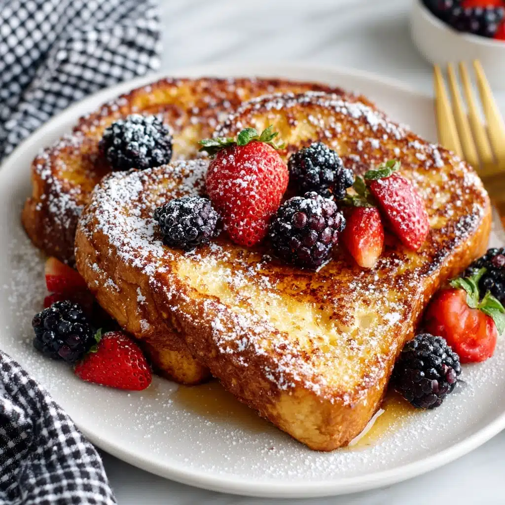 Pound Cake French Toast Recipe - Recipe Image