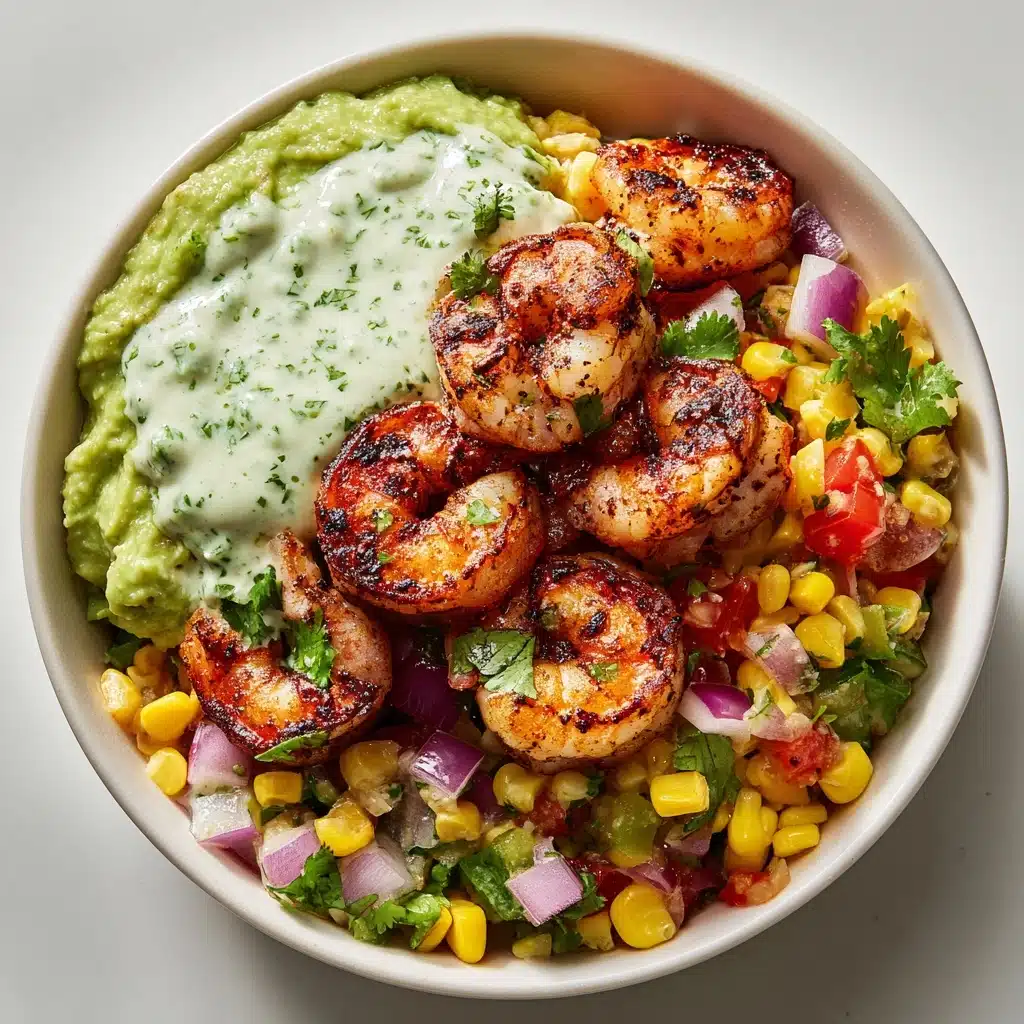 Corn Salsa & Creamy Garlic Sauce Recipe - Recipe Image