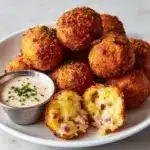 Reuben Balls with Spicy Thousand Island Dipping Sauce Recipe