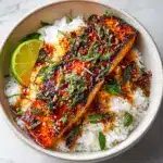 Coconut Curry Salmon with Garlic Butter Recipe
