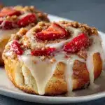 Strawberry Cheesecake Cinnabon Rolls Recipe