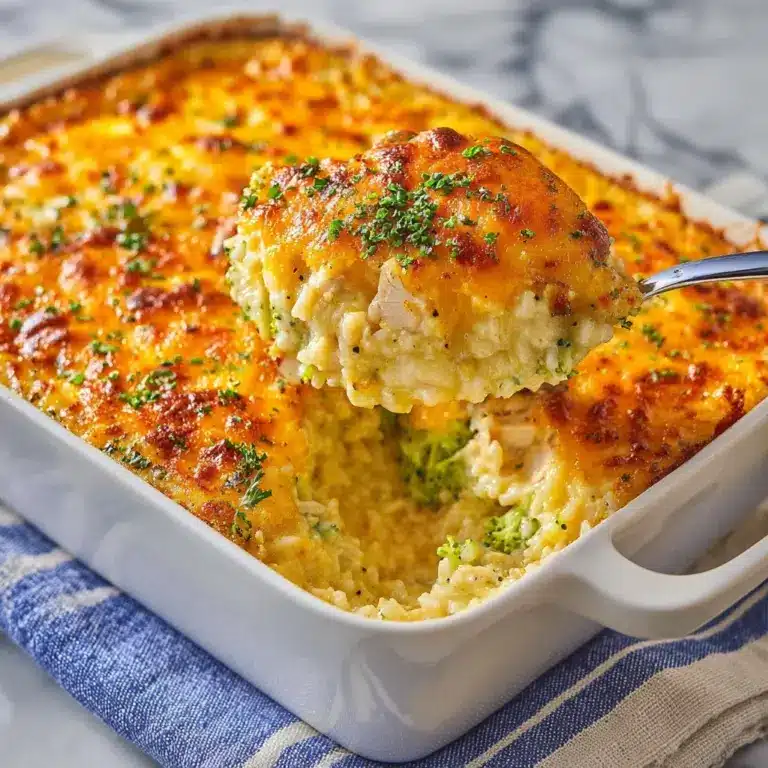 Chicken Broccoli Rice Casserole Recipe