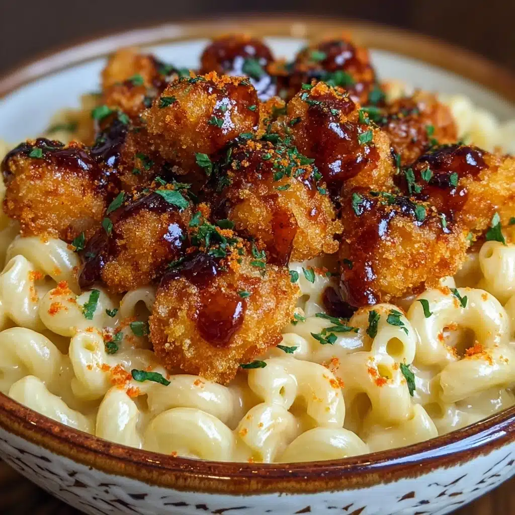 Honey Pepper Chicken Mac and Cheese Recipe