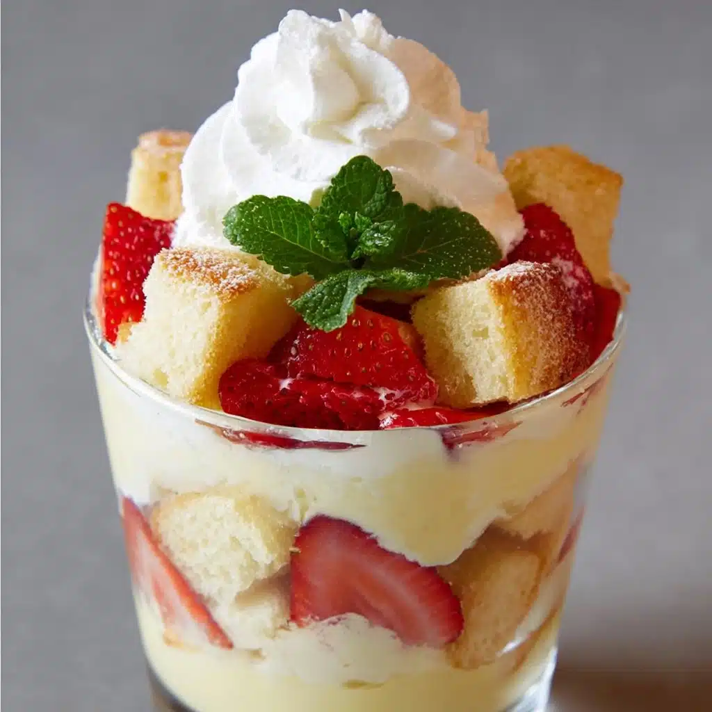 Strawberry Cheesecake Trifle Recipe - Recipe Image