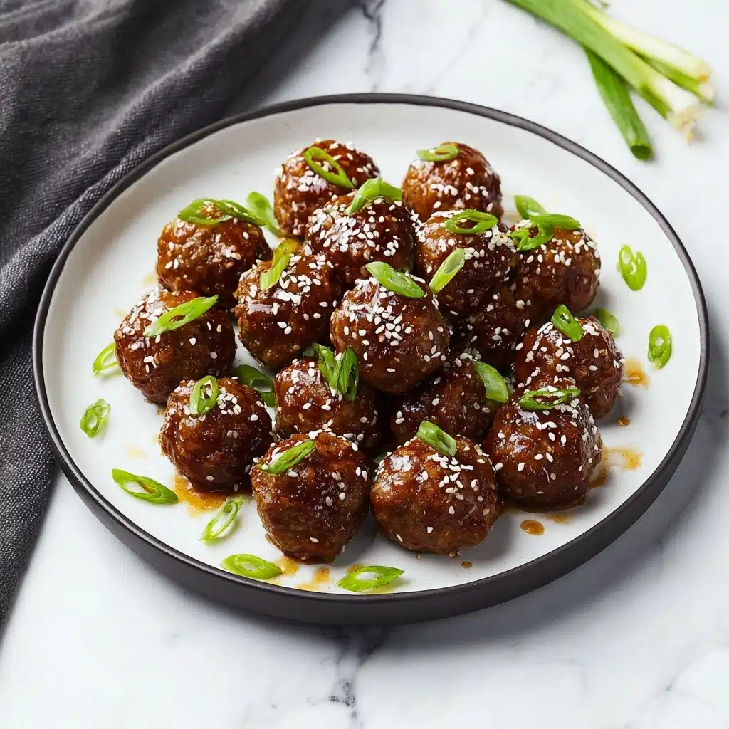 Asian Meatballs Crockpot Recipe