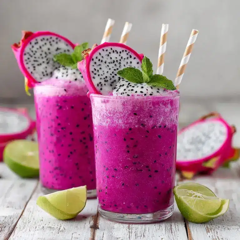 Dragon Fruit Smoothie Easy Recipe