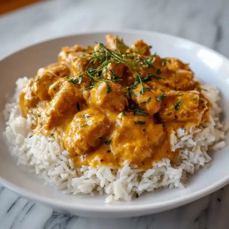 Creamy Smothered Chicken and Rice Recipe