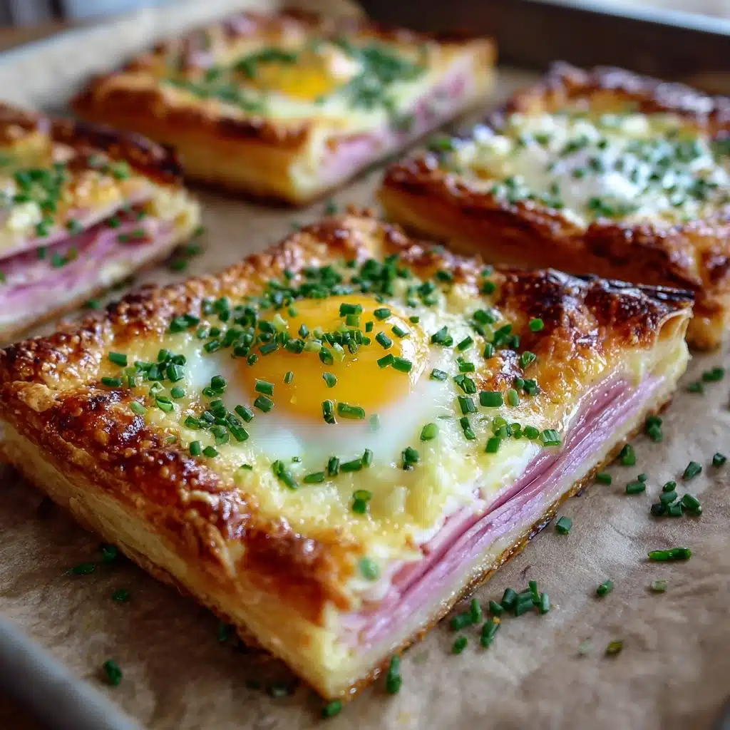 Puff Pastry Croque Madame Recipe