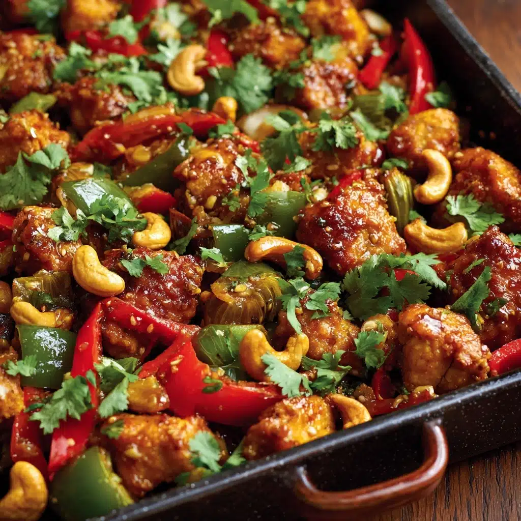 Easy Sheet Pan Cashew Chicken Recipe for Busy Weeknights Recipe
