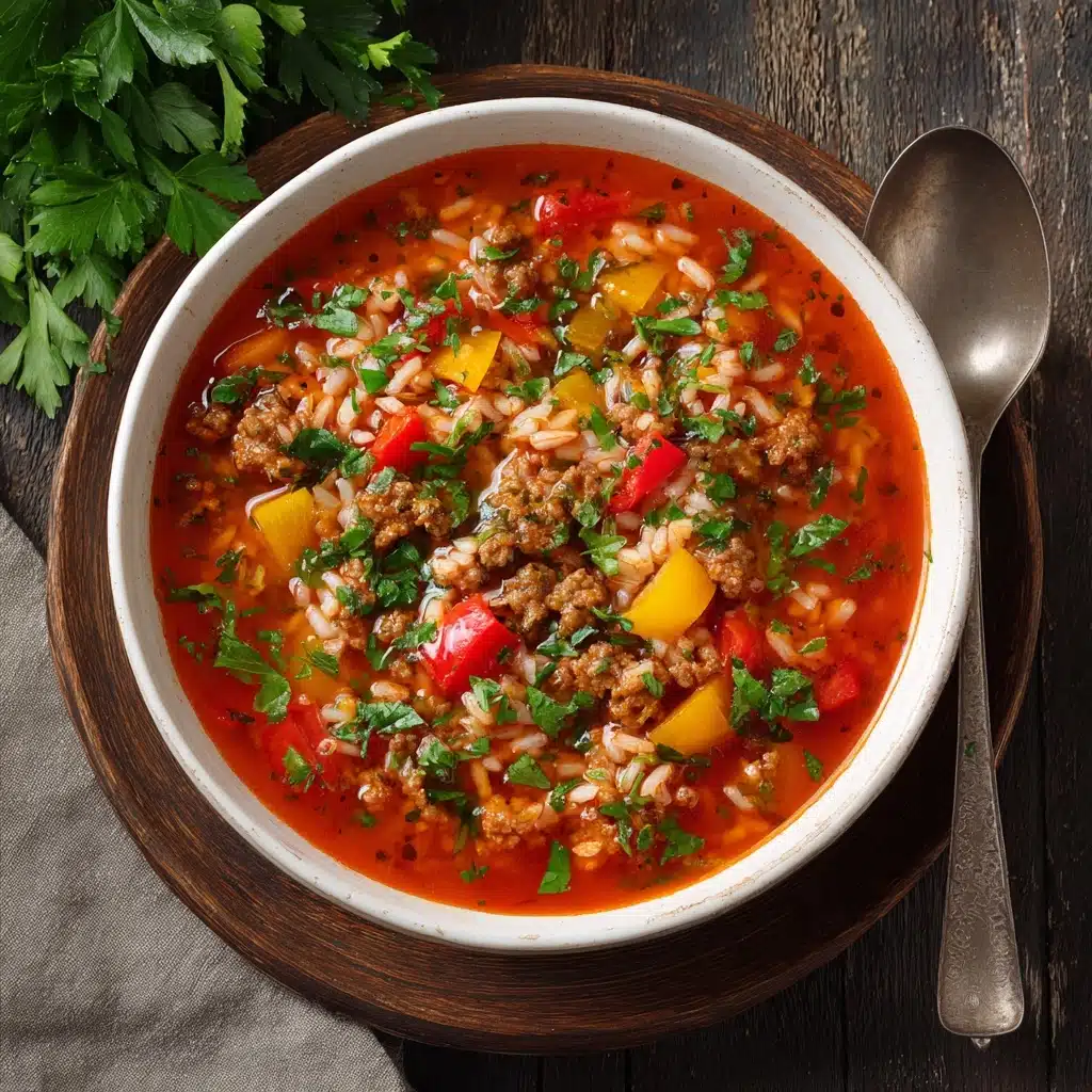 Weight Watchers Stuffed Pepper Soup Recipe - Recipe Image