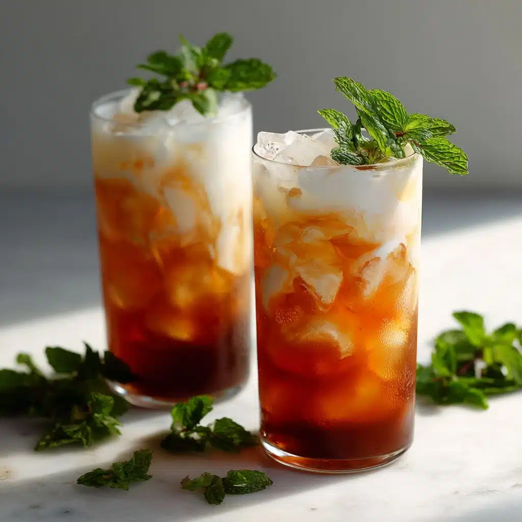 Coconut Macaron Thai Iced Tea Recipe