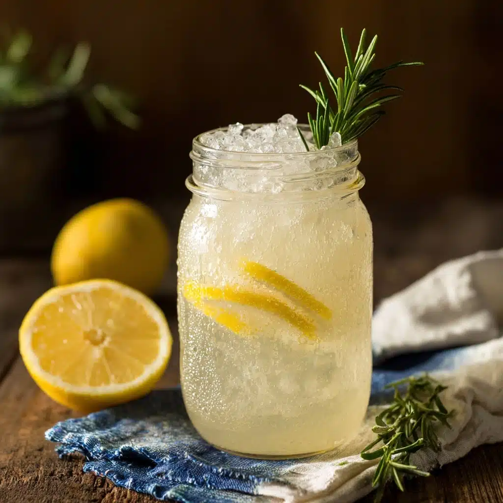 Mint and Rosemary Lemonade with Vanilla Recipe
