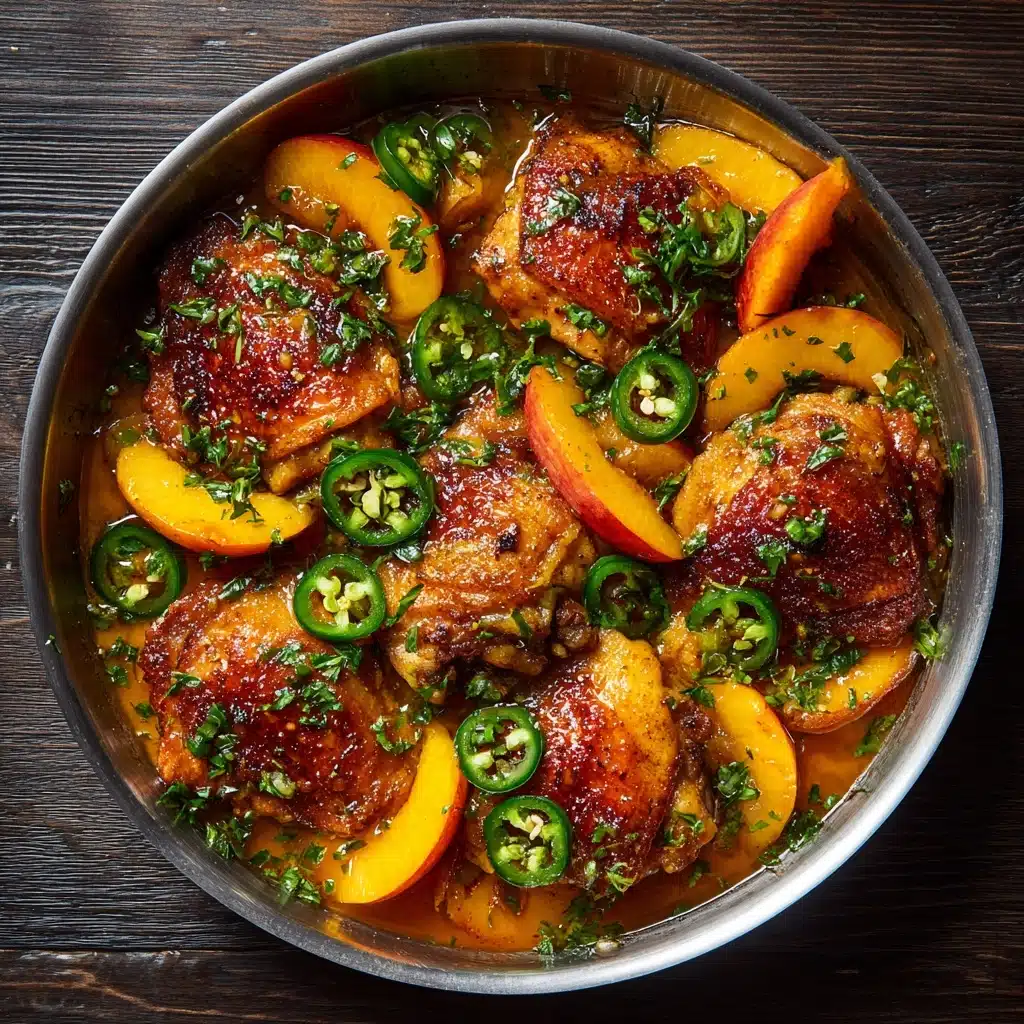 Jalapeno Peach Chicken Recipe