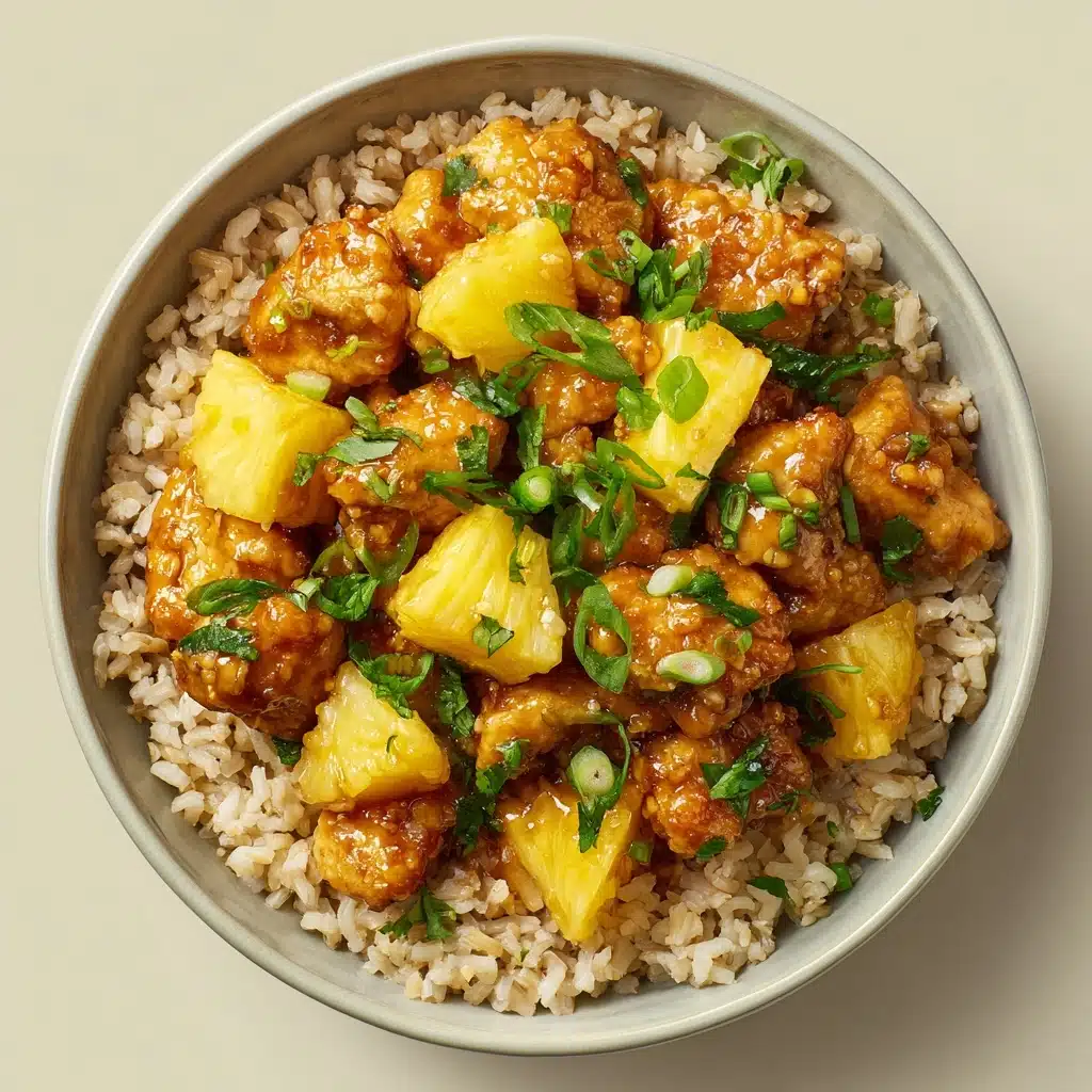 Pineapple Chicken and Rice Recipe - Recipe Image