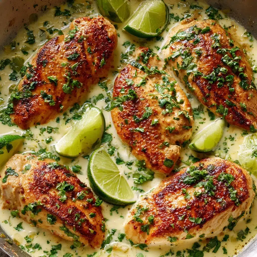 Creamy Coconut Lime Chicken Recipe