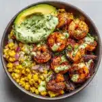 Corn Salsa & Creamy Garlic Sauce Recipe