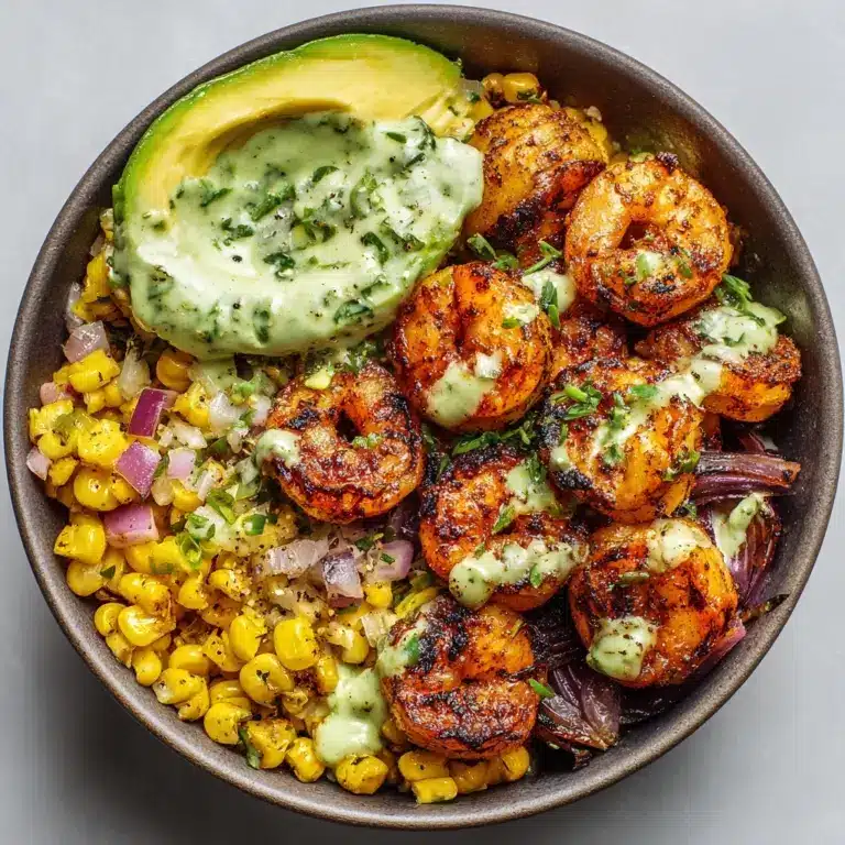 Corn Salsa & Creamy Garlic Sauce Recipe