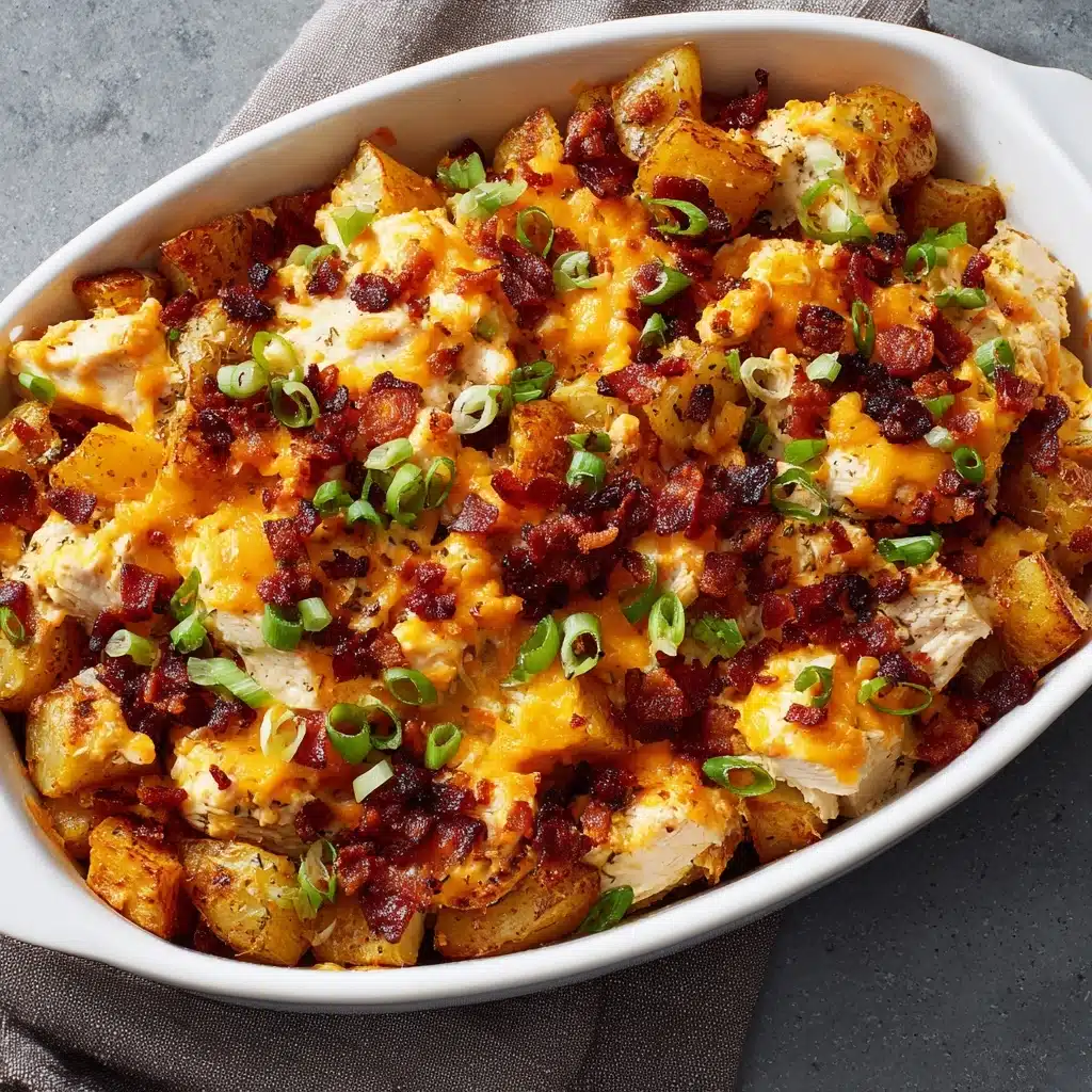 LOADED POTATO RANCH CHICKEN CASSEROLE Recipe - Recipe Image