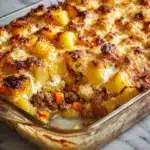 Amish Hamburger with Fall Veggies Recipe