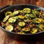 Ground Turkey and Zucchini Skillet Recipe
