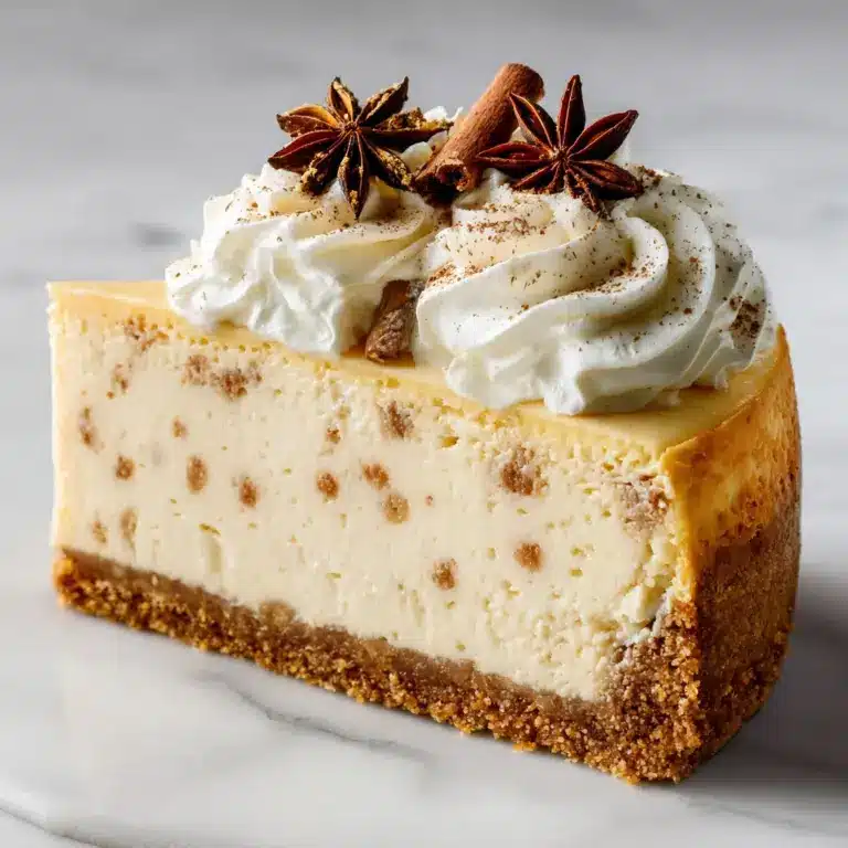 Eggnog Cheesecake Recipe