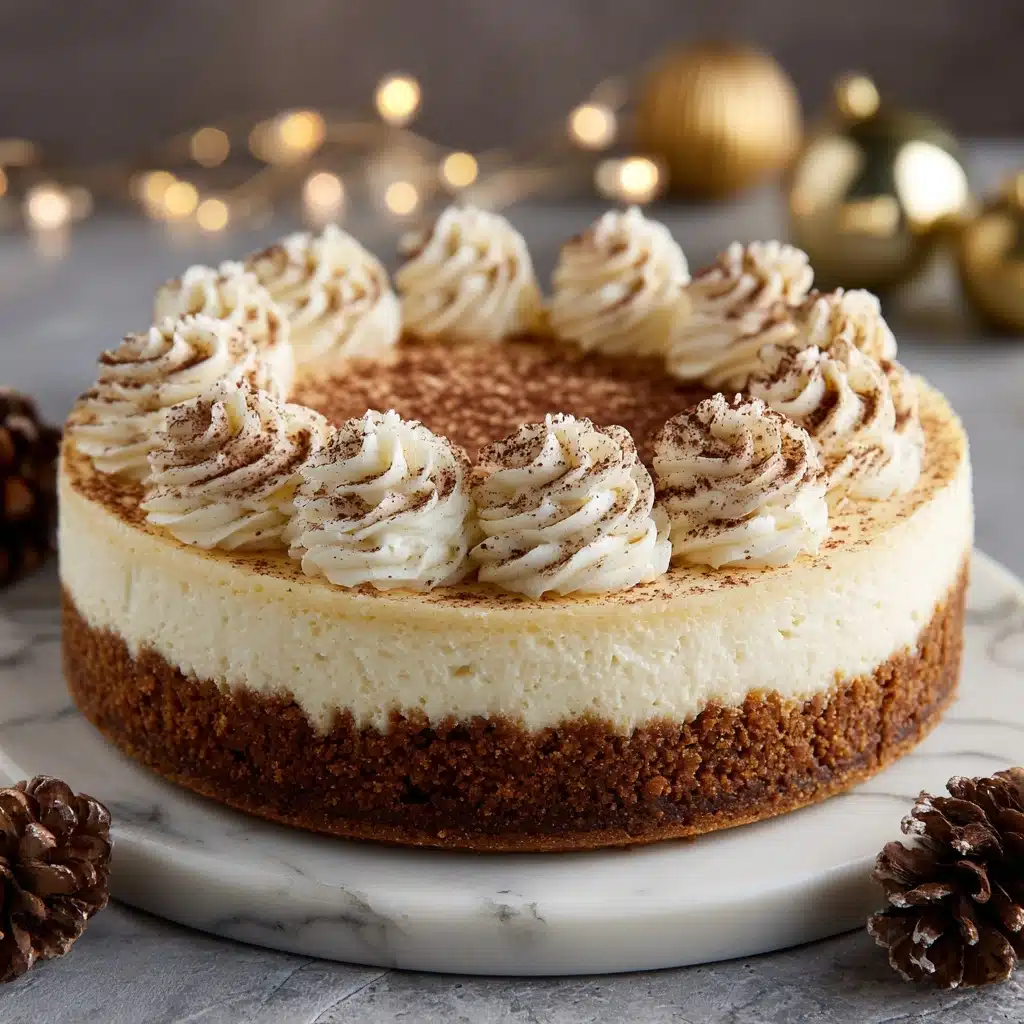 Eggnog Cheesecake Recipe - Recipe Image