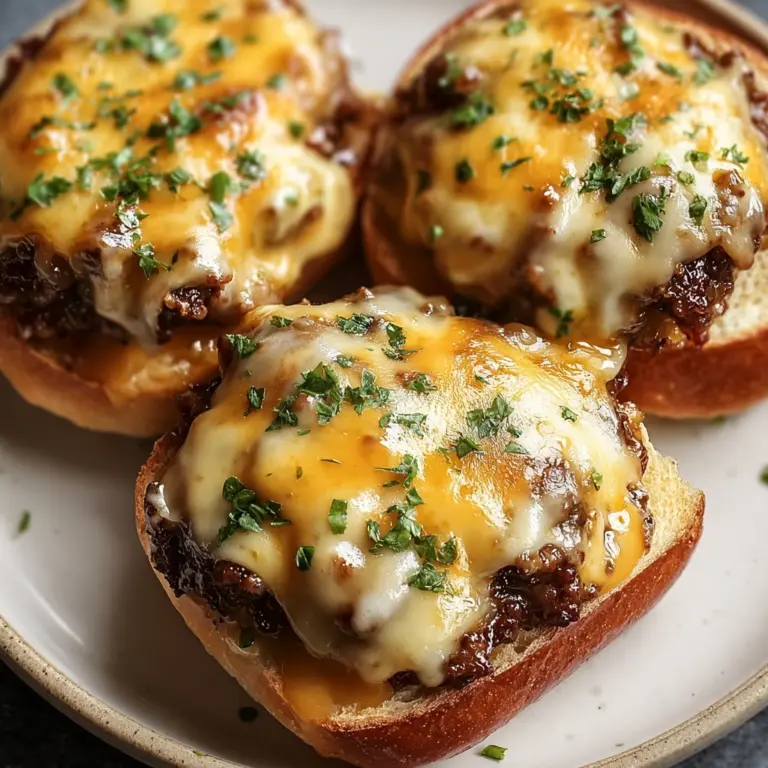 Irresistible Garlic Parmesan Cheeseburger Bombs Recipe