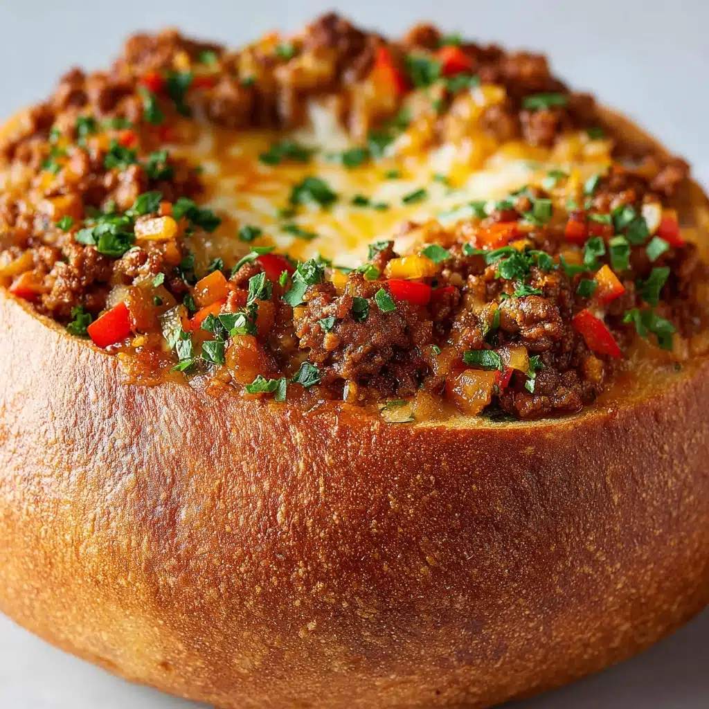 Cheesesteak-Stuffed Garlic Bread Recipe