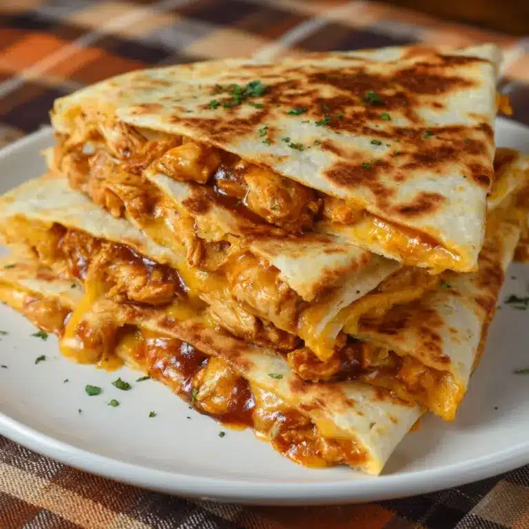 BBQ Chicken Cheddar Quesadillas Recipe