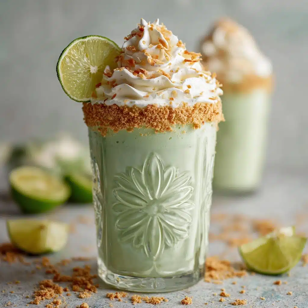 Coconut Key Lime Pie Smoothie Recipe - Recipe Image