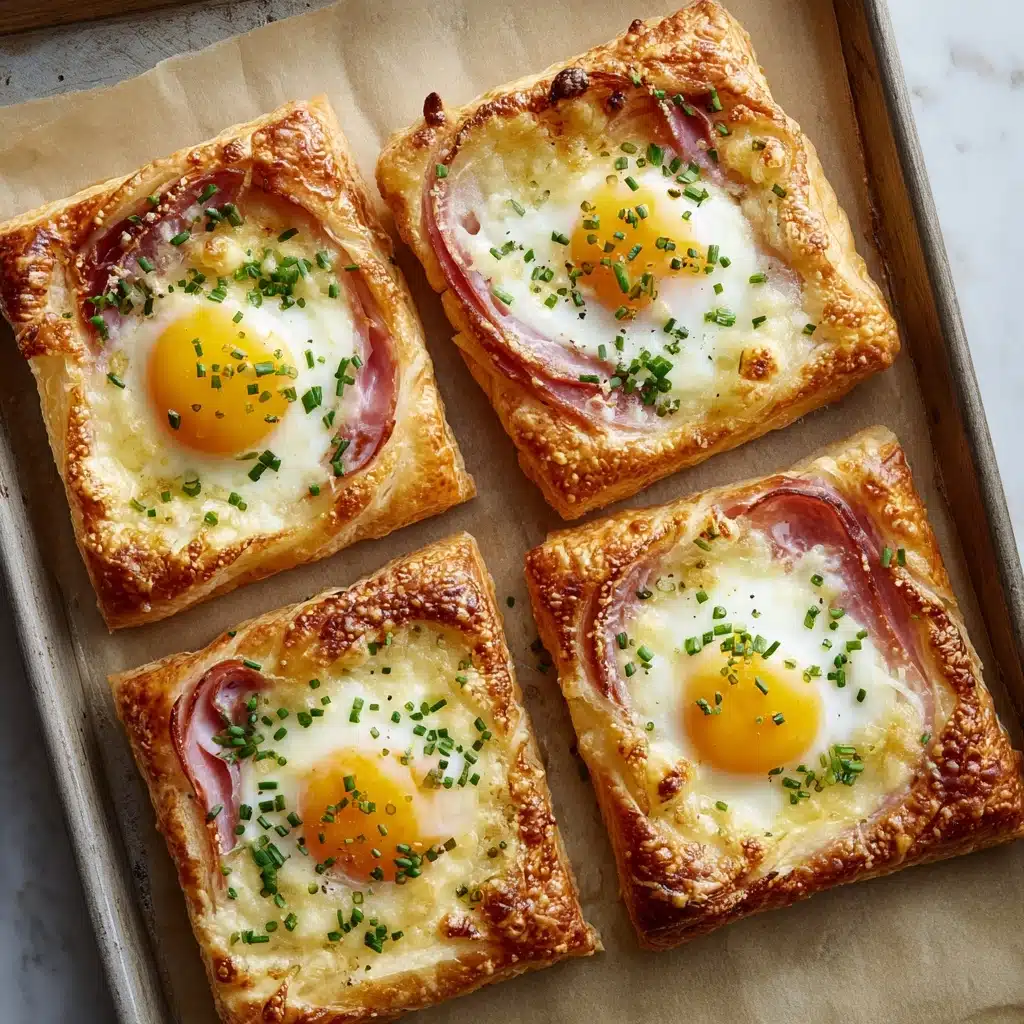 Puff Pastry Croque Madame Recipe - Recipe Image