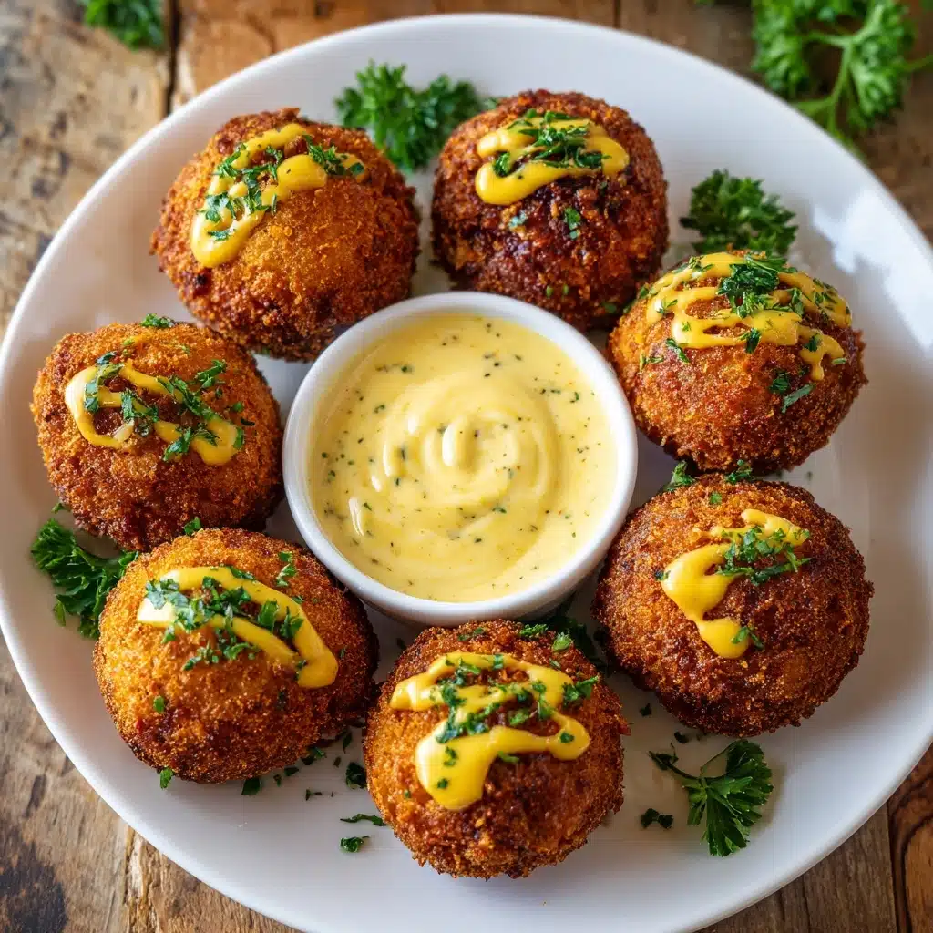 Reuben Balls with Spicy Thousand Island Dipping Sauce Recipe - Recipe Image