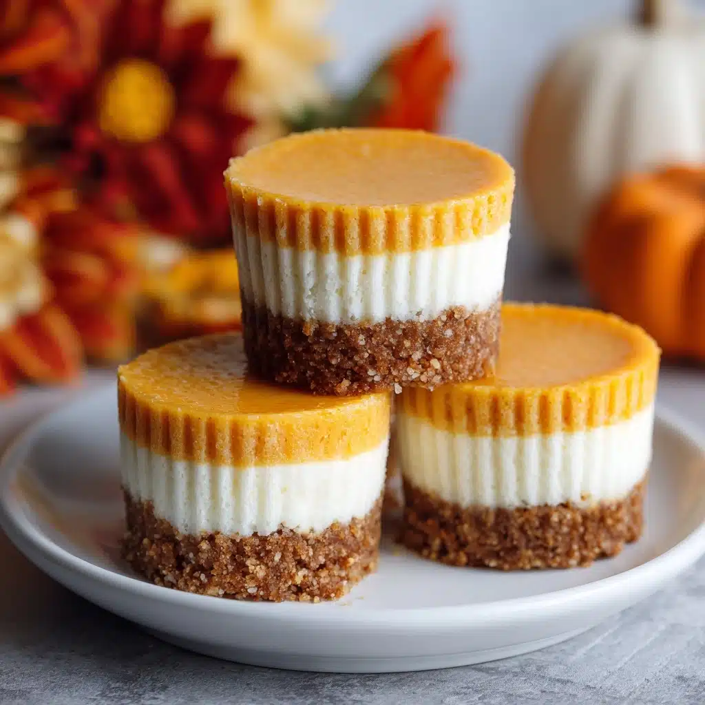 Mini Pumpkin Cheesecakes Recipe - Recipe Image