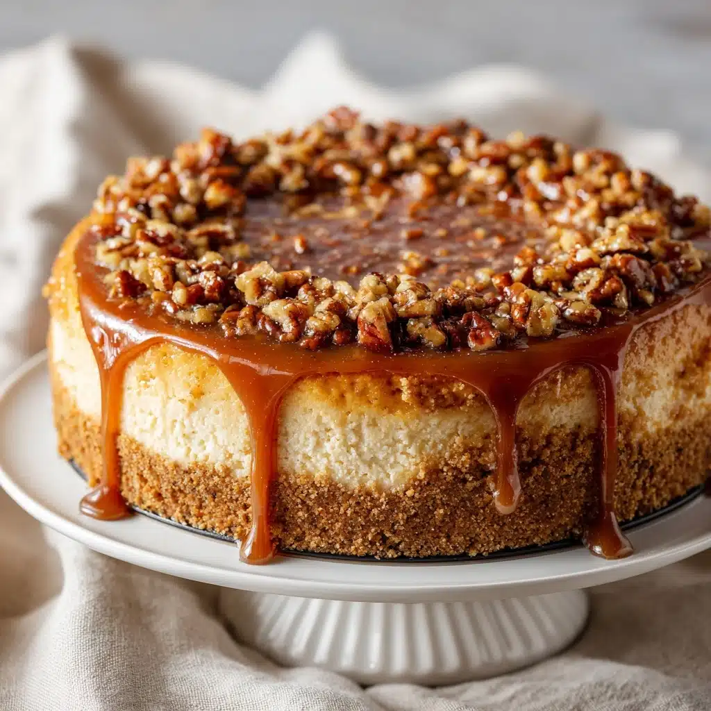 Pecan Pie Cheesecake Recipe - Recipe Image