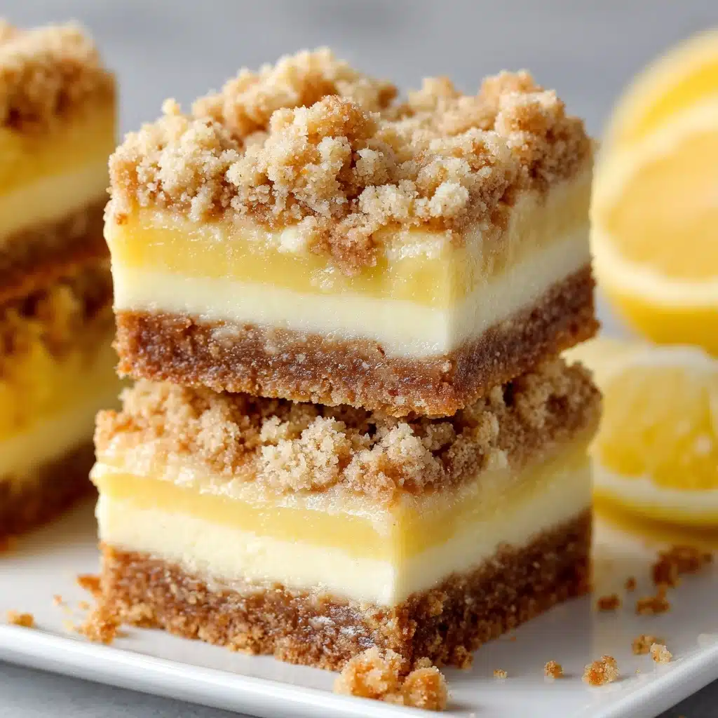 Lemon Crumb Bars Recipe - Recipe Image