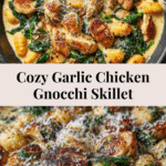 Garlic Chicken Gnocchi Skillet Recipe