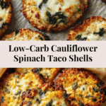 Cauliflower Spinach Taco Shells Recipe