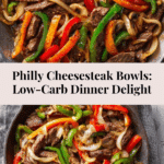 PHILLY CHEESESTEAK BOWLS Recipe