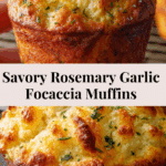 Rosemary Garlic Focaccia Muffins Recipe
