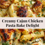 Cajun Cream Cheese Chicken Pasta Bake Recipe