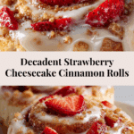 Strawberry Cheesecake Cinnabon Rolls Recipe