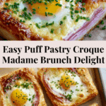 Puff Pastry Croque Madame Recipe