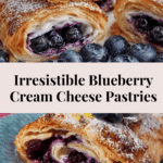 Blueberry Cream Cheese Puff Pastry Recipe