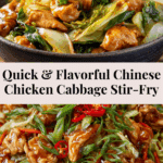 Chinese Chicken Cabbage Stir-Fry Recipe